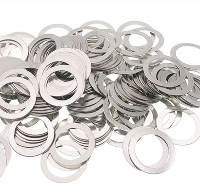 Custom Thin Flat Gasket and Washer with Precision Tolerance 0.02mm and 100% QC Inspection for Machinery